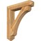 Ekena Millwork Legacy Arts and Crafts Rough Sawn Bracket w/ Offset Brace, Western Red Cedar, 8"W x 40"D x 44"H BKT0806X40X44LEC03RWR - alternate 1